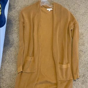 BP Nordstrom Brown Long Cardigan